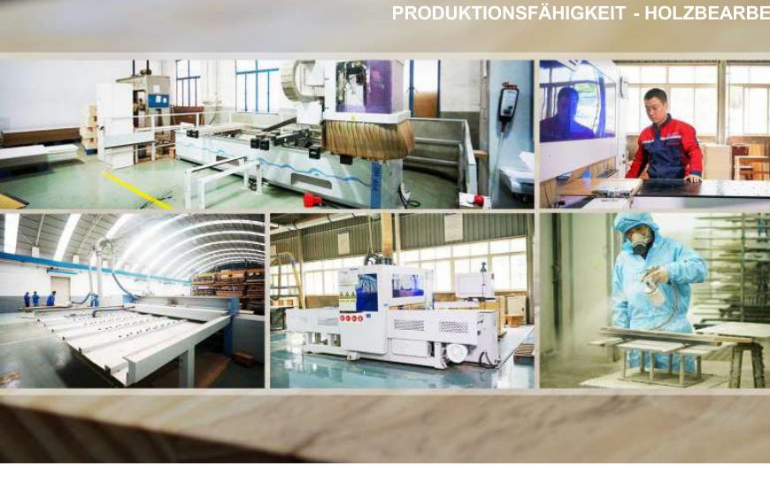 Holzverarbeitung Produktionslinie
